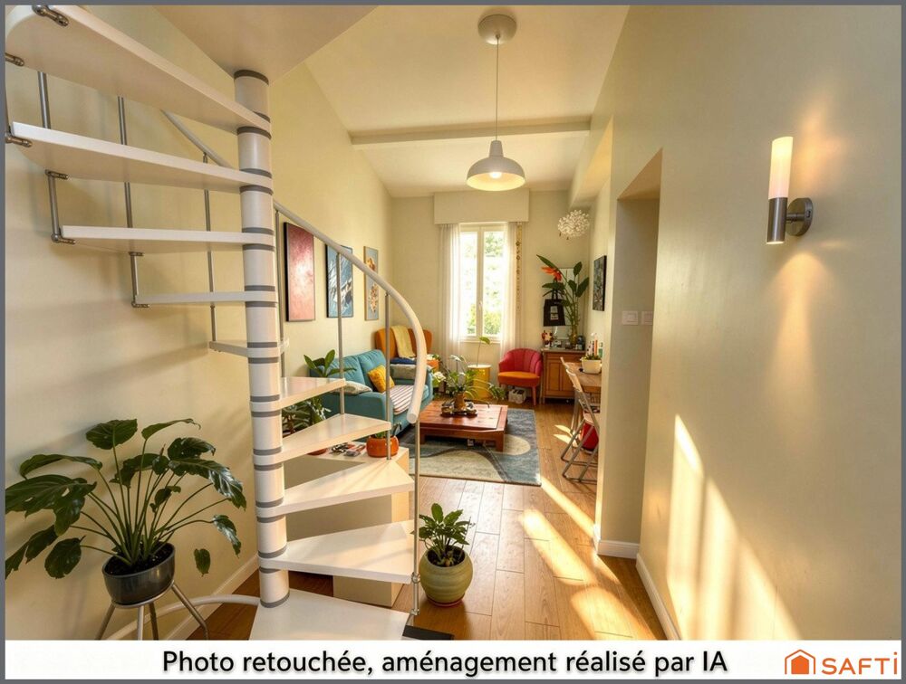 ECHOPPE dans rue CALME/ ORNANO/ TRAM/ 2CHBRE/ 2WC