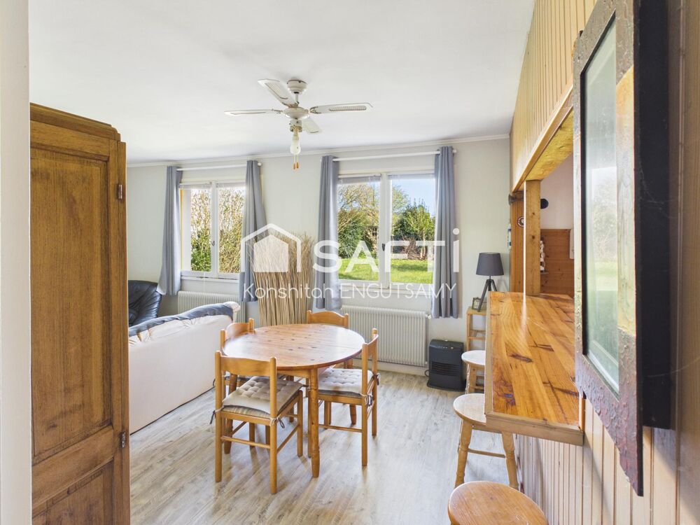Plouigneau - Maison familiale de 113 m² avec jardin  VIE DE PLAIN PIED
