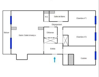  Appartement � vendre 4 pi�ces 79 m�