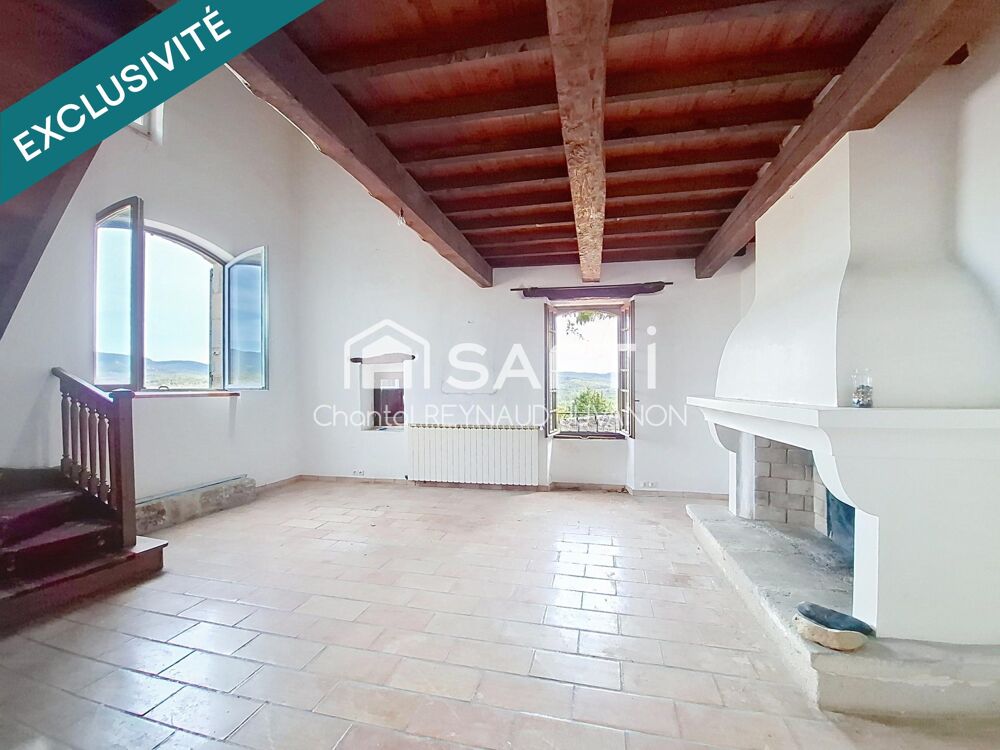 Vente Maison Maison plein centre très lumineuse avec grande baie vitrée avec vue sur Le Luberon. Grambois