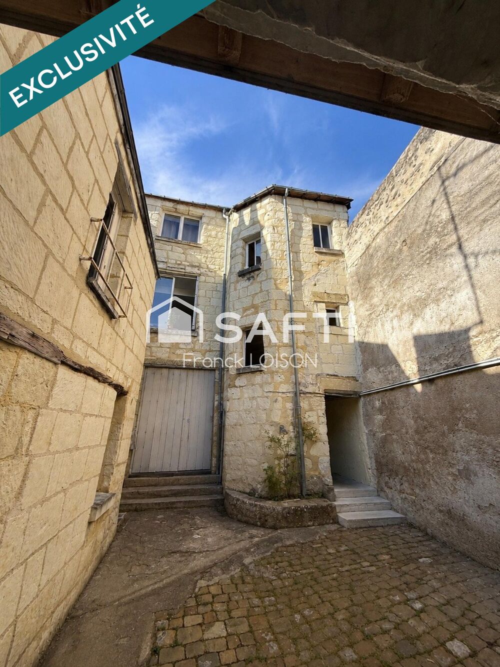 Vente Immeuble CHINON CENTRE HISTORIQUE – IMMEUBLE DE RAPPORT DE CARACTÈRE – 5 LOTS LOUÉS Chinon