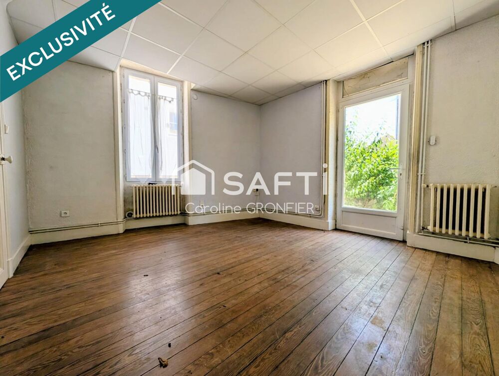 Vente Maison IMMEUBLE DE RAPPORT EN PIERRE | 2 LOGEMENTS AU CŒUR DE GÉNELARD Genelard