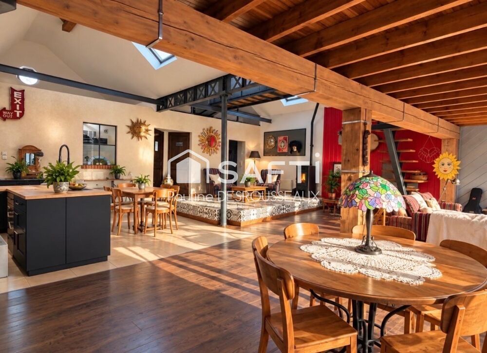 Vente Maison COUP DE CŒUR – Loft d'exception de 186 m² à Ligny-en-Cambrésis Ligny-en-cambresis