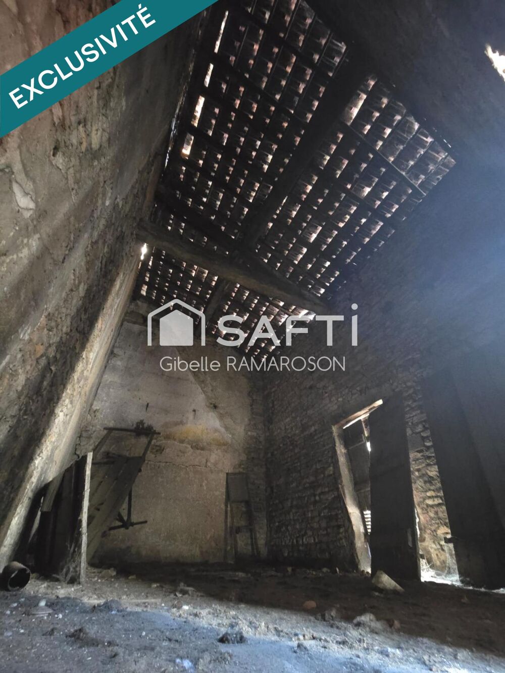 Vente Immeuble Tournus – Garage avec grenier aménageable – 52 m² Tournus