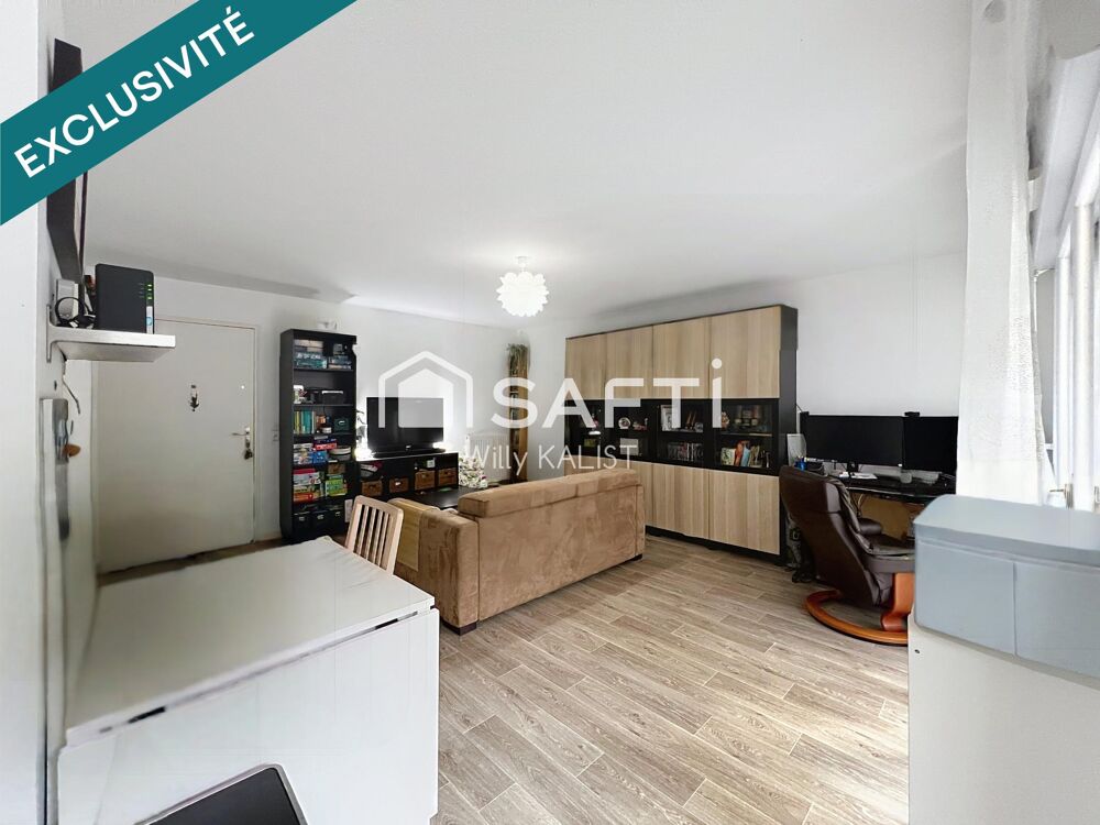 Superbe T3 61m², Balcon, Parking privatif en sous-sol