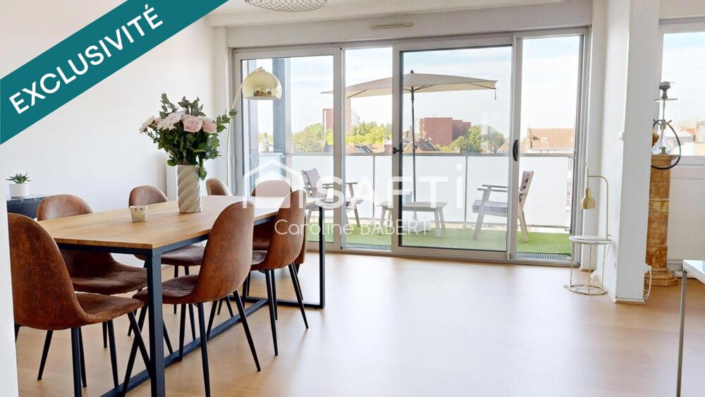 Appartement 3 pièces 76 m² · à Roubaix · 76 m² · 165 000 €