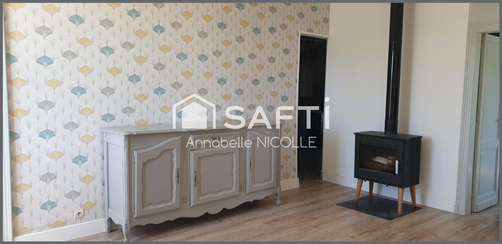 Maison de 70 m2 de plain-pied, au calme, avec 2 chambres, garage, jardin et terrasse, sur terrain de 514 m2 - Pauillac / 185000