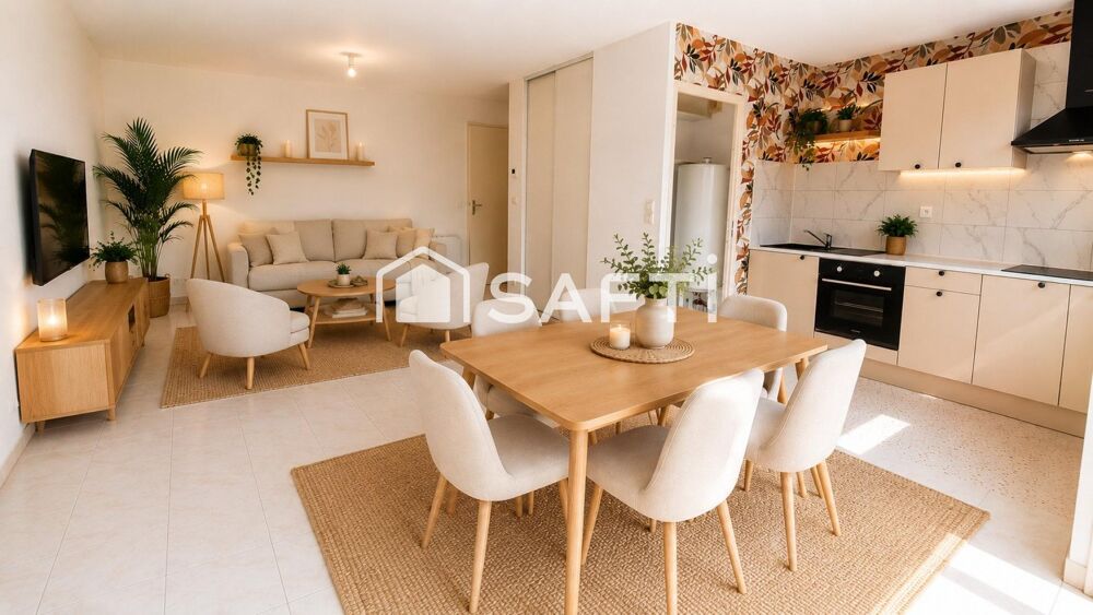 Les Sables-d'Olonne  Élégant T2 avec balcon, piscine et faibles charges