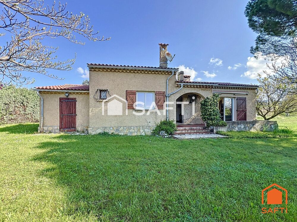 Vente Maison Villa de 74m² sur 2682m² de terrain clos Regusse