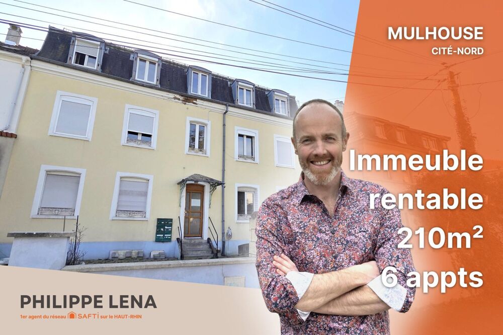 Vente Immeuble Immeuble 6 appartements loués, belle rentabilité. Mulhouse