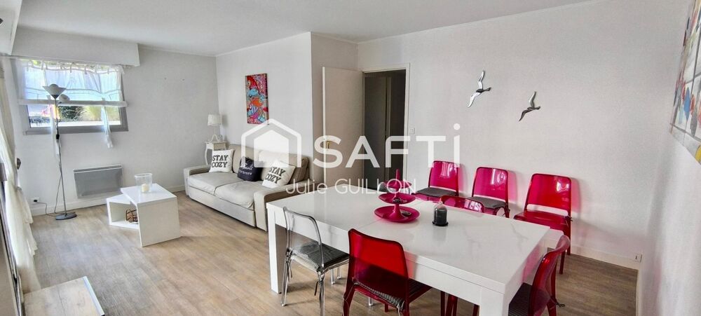 La Baule : T3 lumineux avec terrasse de 57m² !