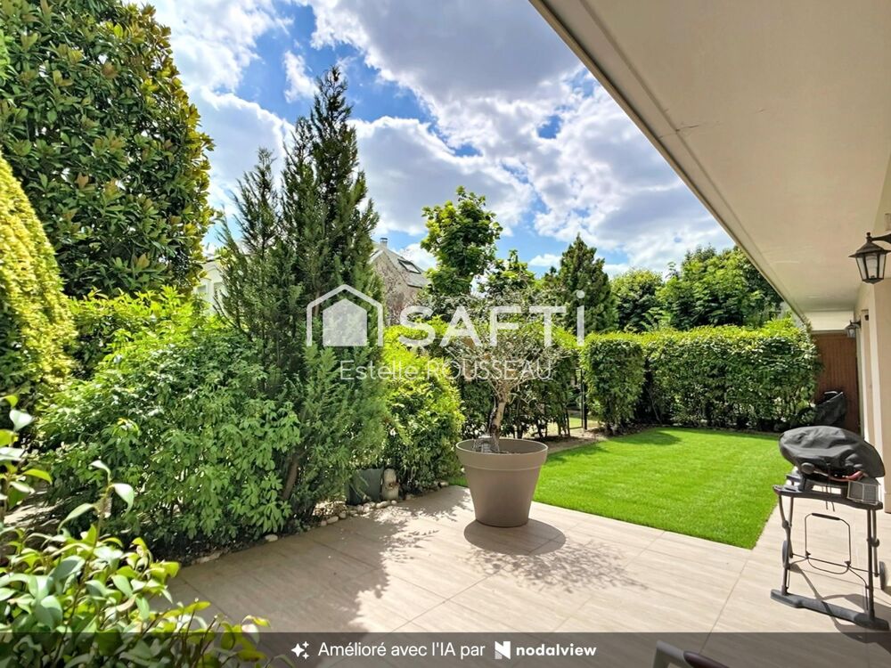 Appartement T5 spacieux avec jardin, à 8 mn du RER