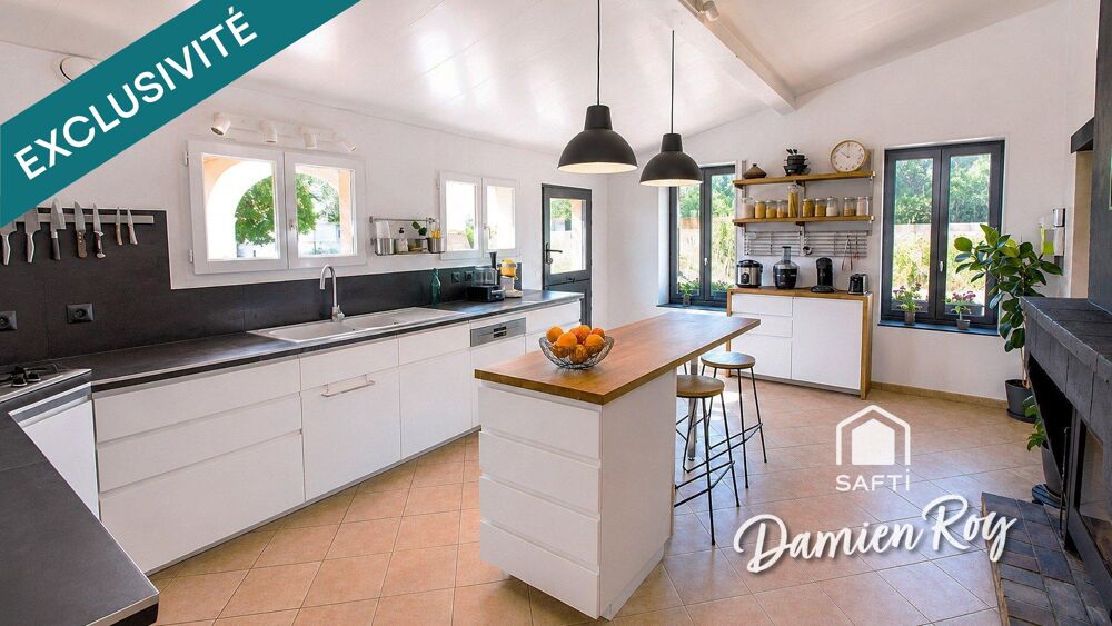 Maison en pierre de 200m² avec piscine et dépendance