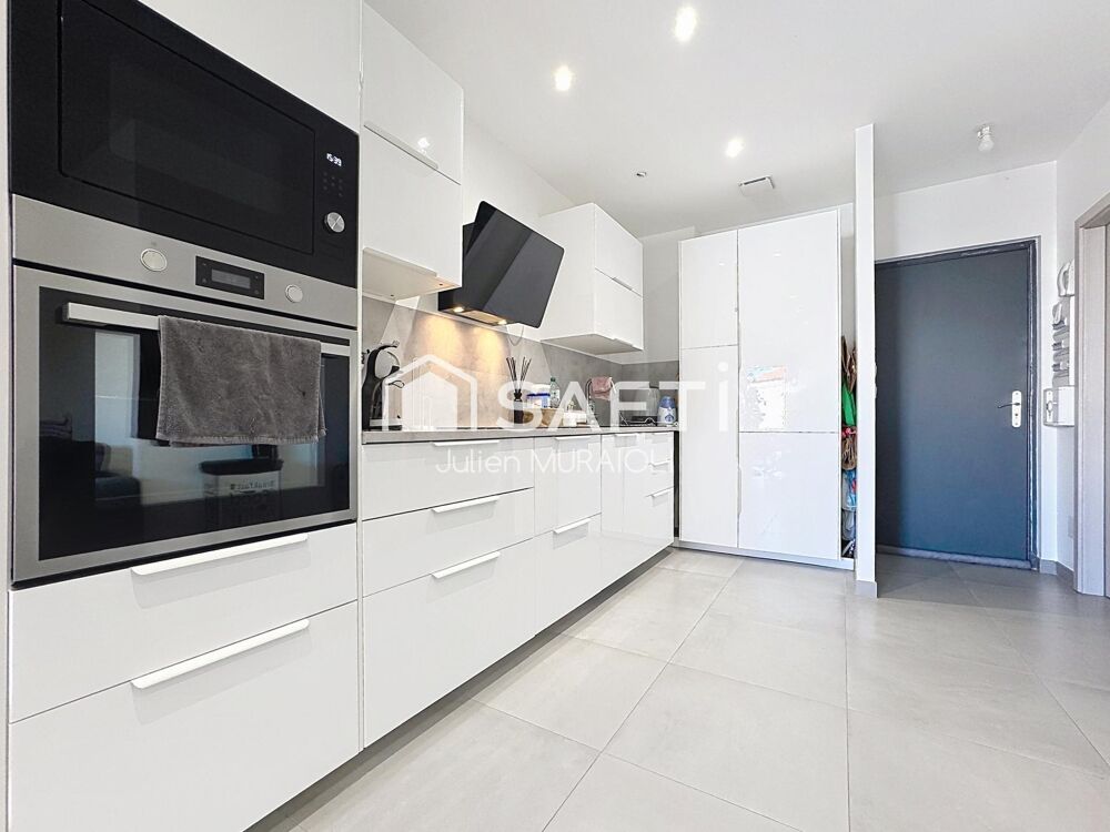 3 pièces de 64 m² avec grande terrasse et stationnement