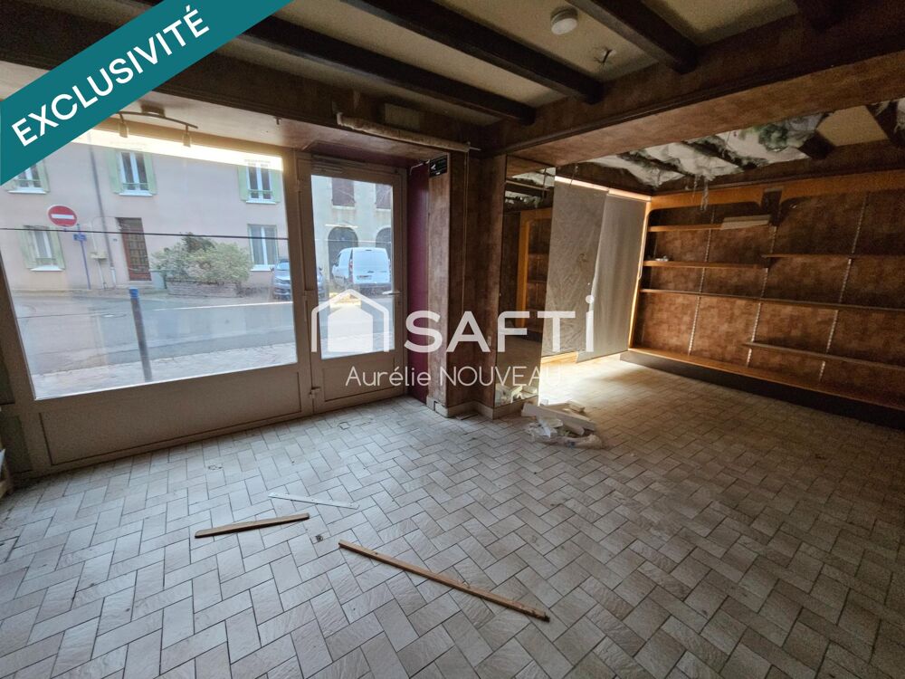 Maison centre de Gannat de 170 m², cour intérieur, garage, terrasse