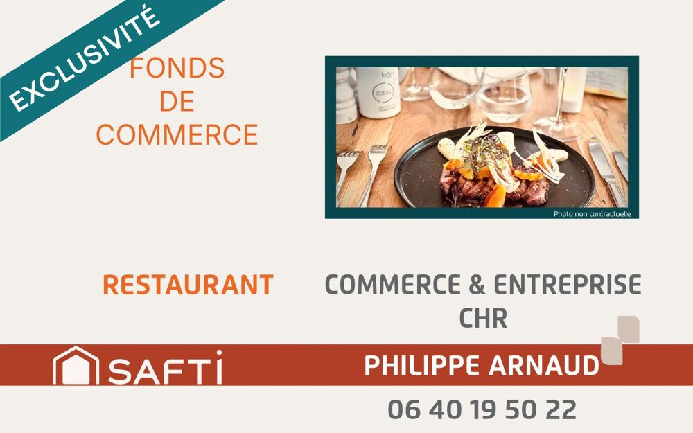   Restaurant – Emplacement exceptionnel à Saint-Jean-de-Monts 