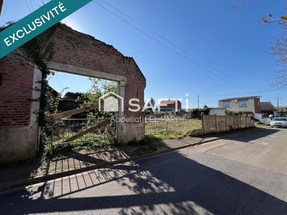 Vente Terrain 26 m de facade - Terrain de 577 m² Gosnay