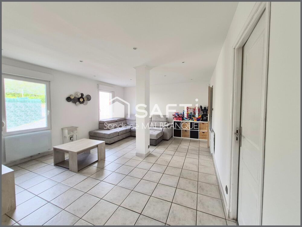 Vente Maison Maison individuelle 140 m2,3 chambres, véranda, garage et jardin clos Lievin