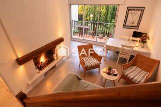 Vente Appartement Dans l'éventail. Duplex 53m² - Cheminée - Plage 9' à pied - 2 ch, 2 sdb. Cabourg