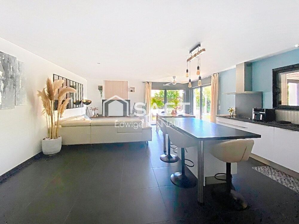 Magnifique maison contemporaine 4 chambres - piscine