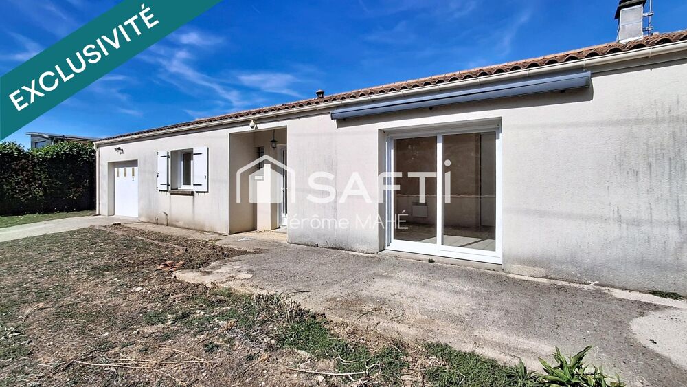 Pavillon plai-pied 3 chambres + garage !