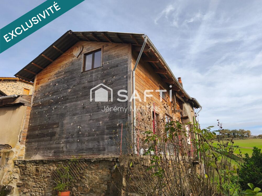 Vente Maison Charmante maison individuelle en pierre – 75 m² – Environnement calme et verdoyant Flagnac