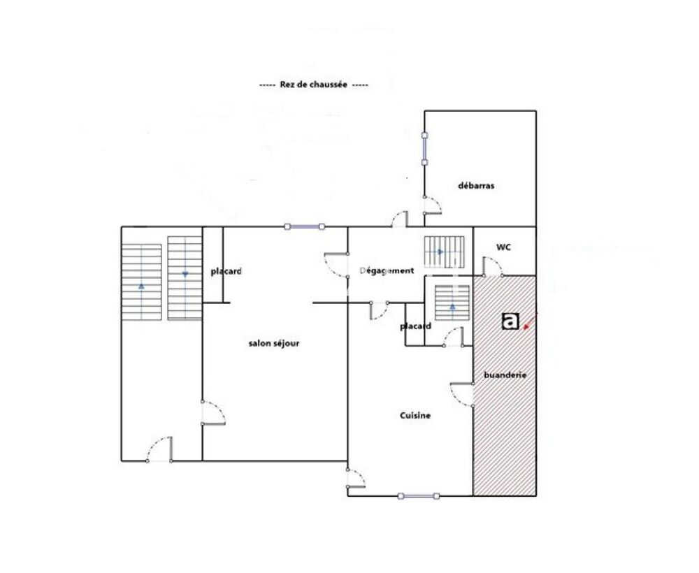 Maison T3 de 111 m², jardin et atelier