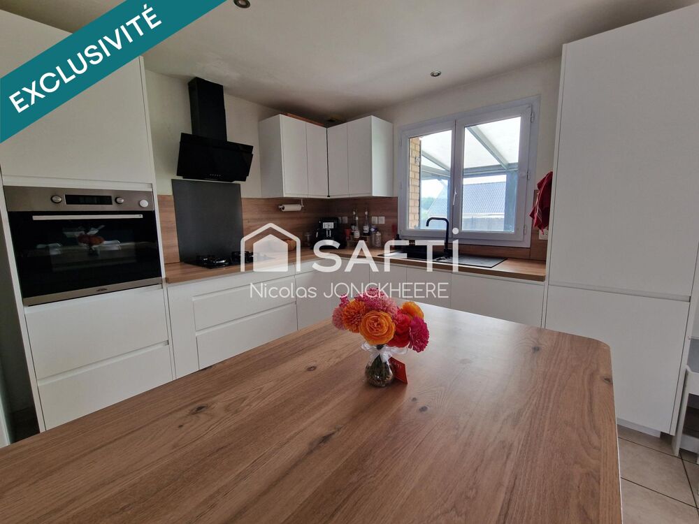 Vente Maison Plain pied Individuel 4 chambres Mazinghem