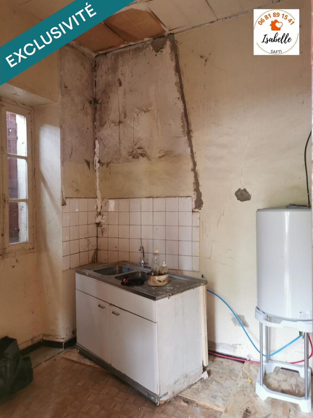 Vente Maison Ancienne maison en pierres et colombages avec de gros travaux : Investisseur Demu