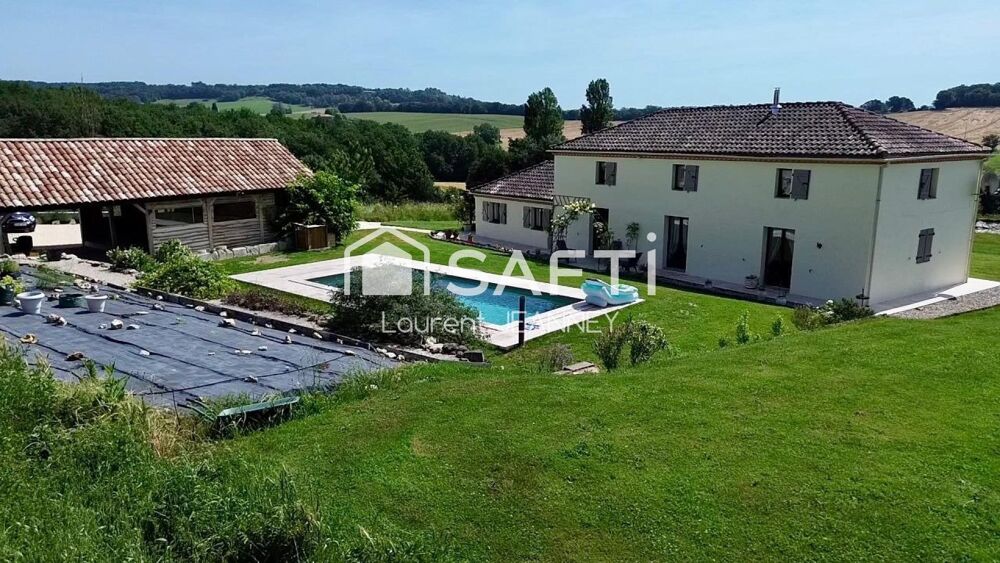 Vente Maison Propriété d'Exception avec Vue Panoramique à Saint?Pastour   Découvrez cette demeure d'exception, nichée dans un écrin de nature Saint-pastour