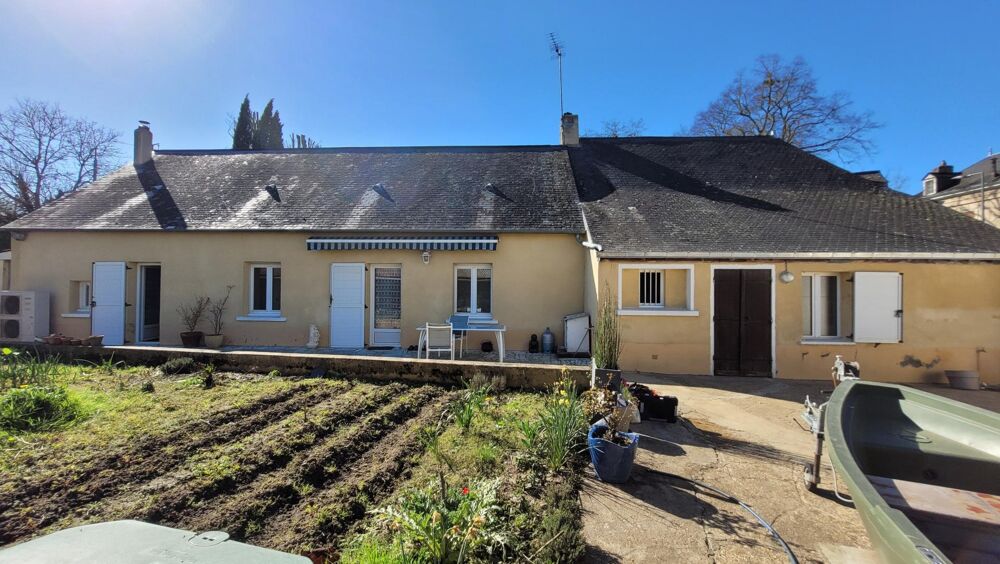 Maison de ville plein pied 131m2, 3 chambres ,grand garage, jardin