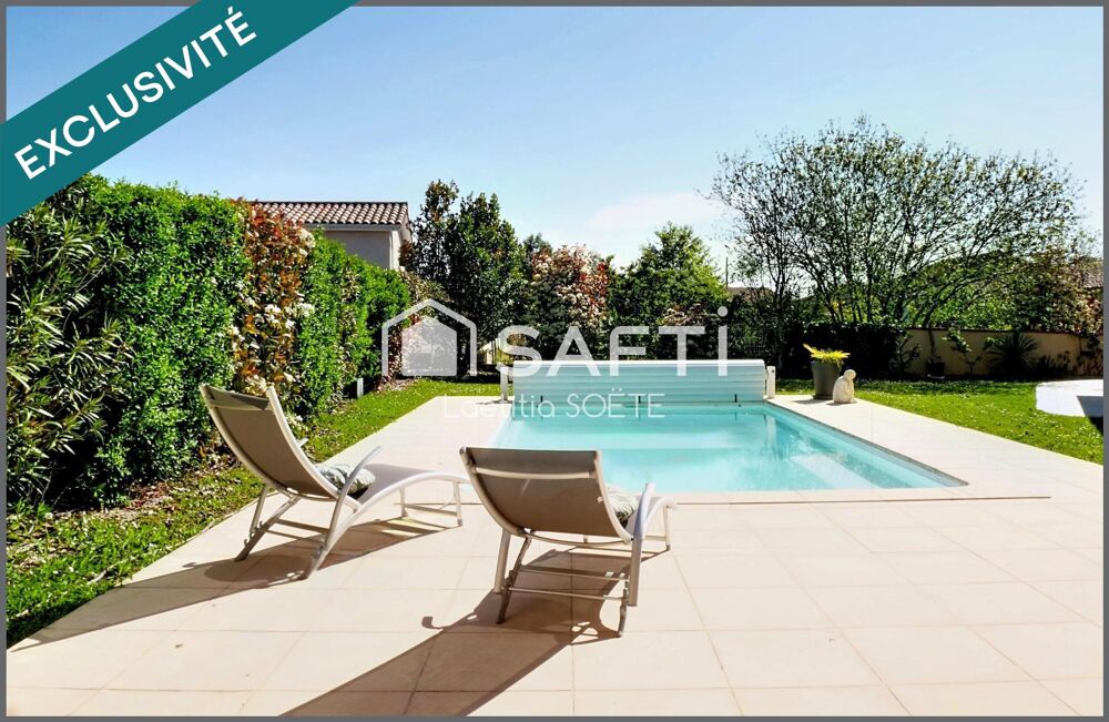 Maison familiale avec piscine et climatisation