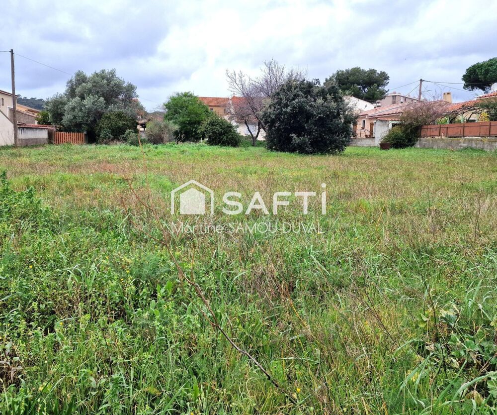 Vente Terrain La Seyne sur Mer station balnéaire, quartier  sud Fabrégas proche des plages et des commerces .Terrain constructible La seyne-sur-mer