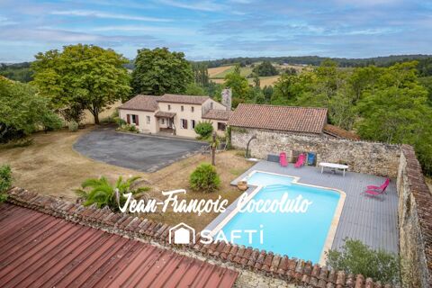   Belle maison en campagne avec piscine et grange Maison - 5 pi�ce(s) - 142 m�