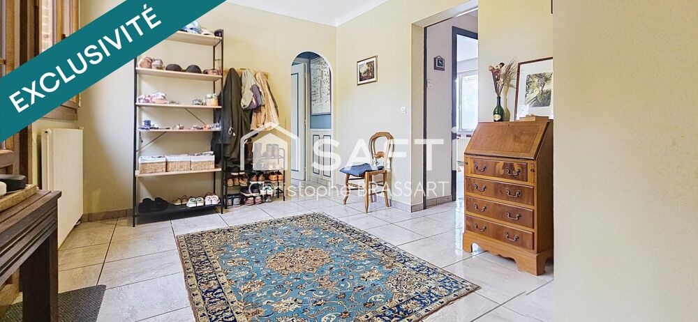 Vente Maison 165 m² – 5 chambres – Suite parentale – 2 bureaux – Garage et carport Frevin-capelle