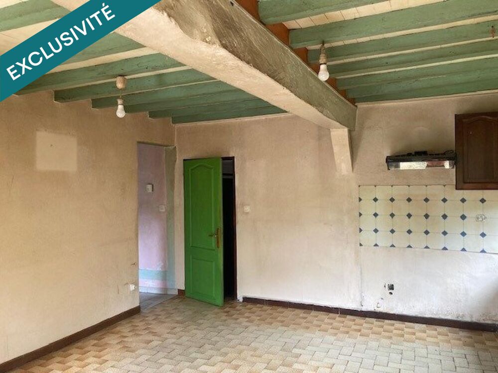 MAISON TRADITIONNELLE A RENOVER SUR TERRAIN 3214 m2