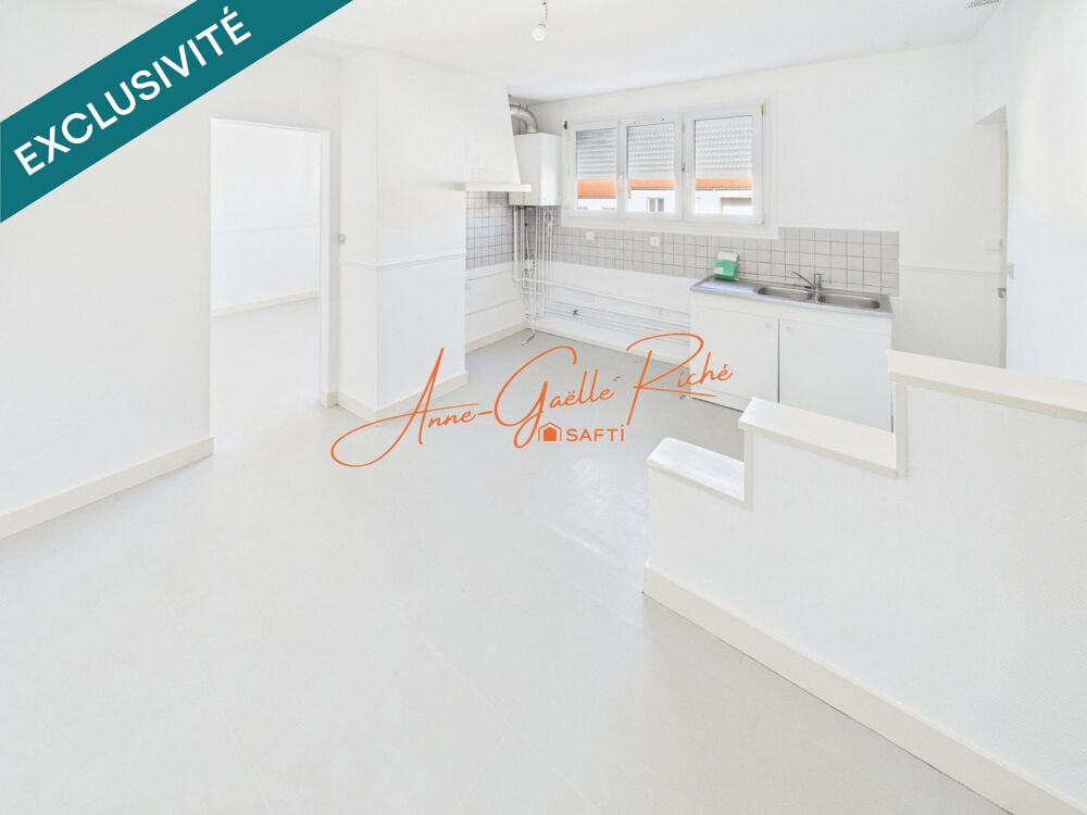 Appartement T3/T4 de 62m² avec Garage et Cave, Dernier étage