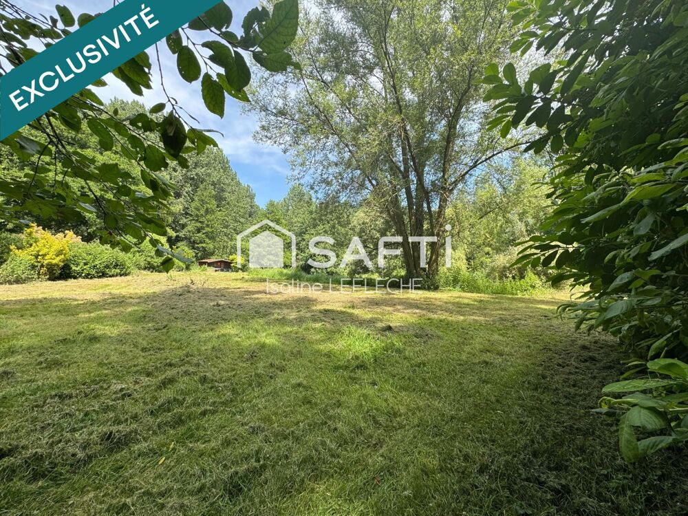 Vente Terrain Terrain de loisirs avec bois, étang & chalet Cartigny