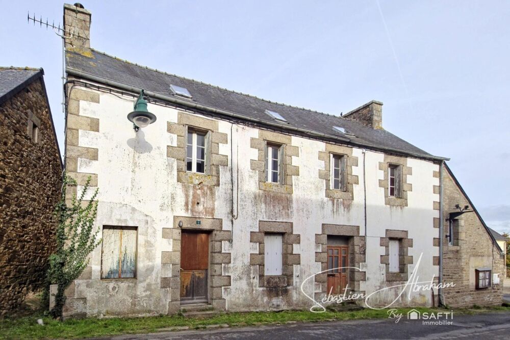 Maison de bourg à rénover  Plufur