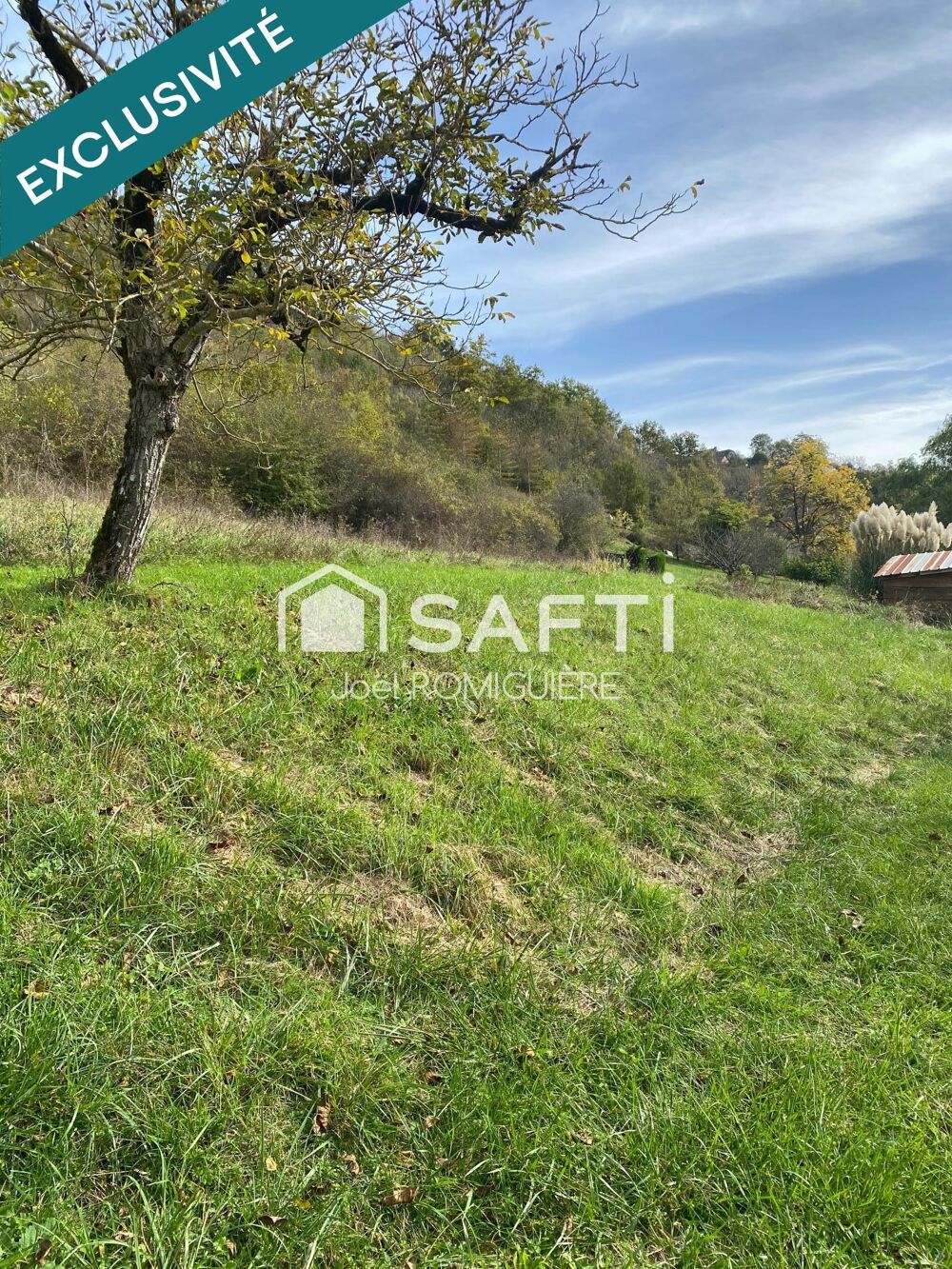 Vente Terrain Terrain en partie constructible Salles-la-source