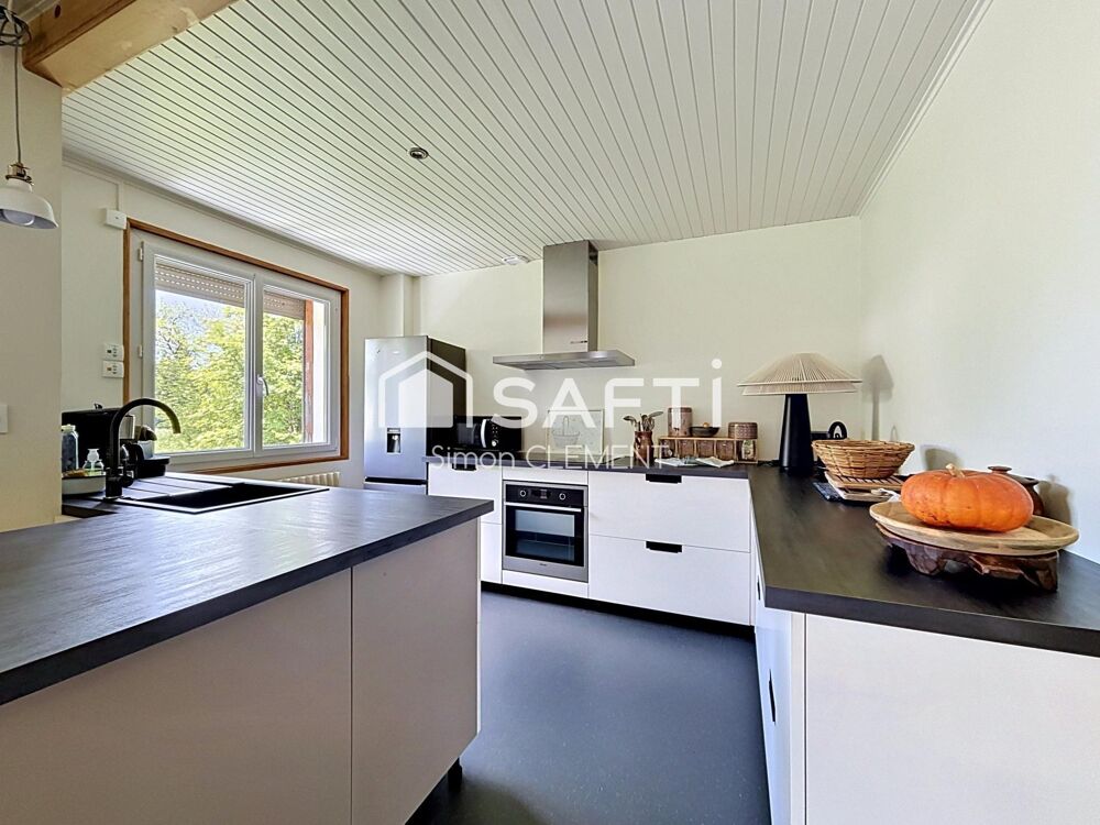 Maison individuelle, beau terrain