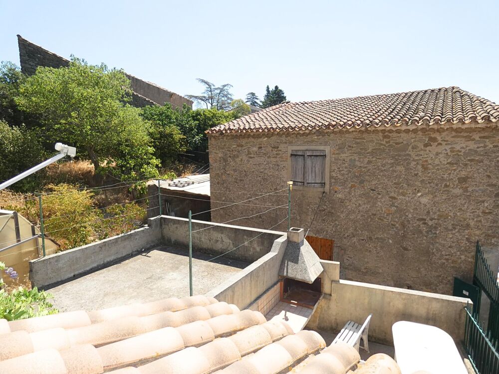 Vente Maison Maison de village 130m² + remise, 4 chambres, garage, terrasse et  jardin La redorte