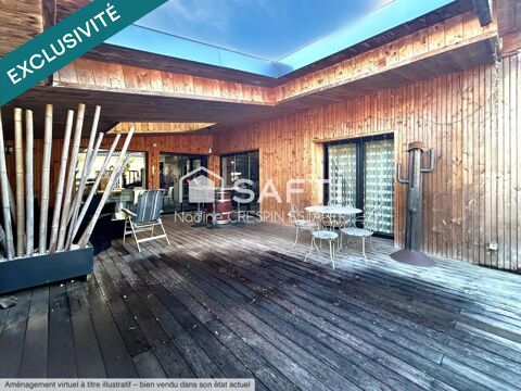   Bâtiment industriel aménagé en partie en loft – 165 m² 