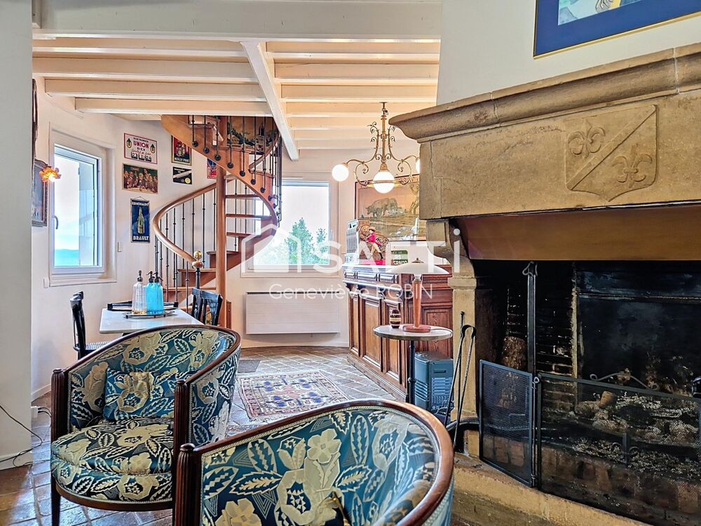 Vente Maison Maison de charme au toit de chaume, grand terrain avec piscine Saint-barthelemy-lestra