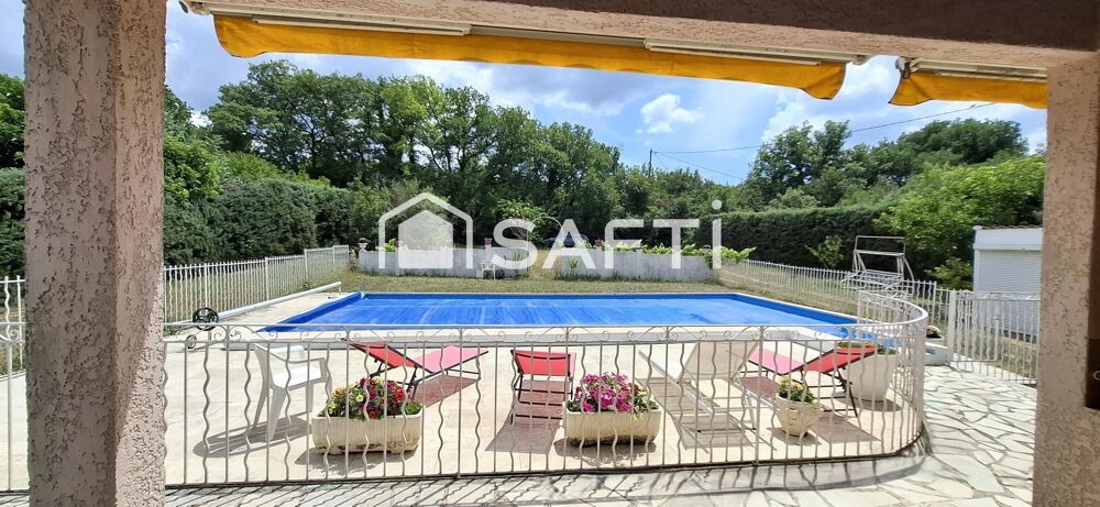 Vente Maison Villa 156 m², terrain 2 200 m², piscine et garages Rians