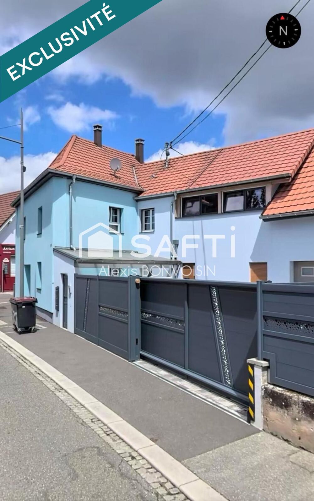 EN EXCLUSIVITÉ  Appartement T4 entièrement rénové au coeur d'Oberhoffen-sur-Moder