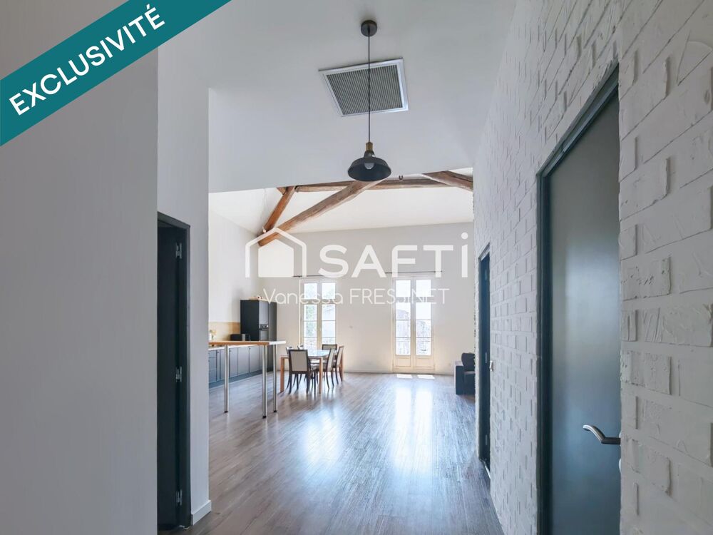 190 m² de volumes exceptionnels