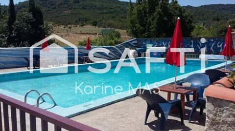 Local commercial avec terrasse et piscine 85833 11330 Davejean