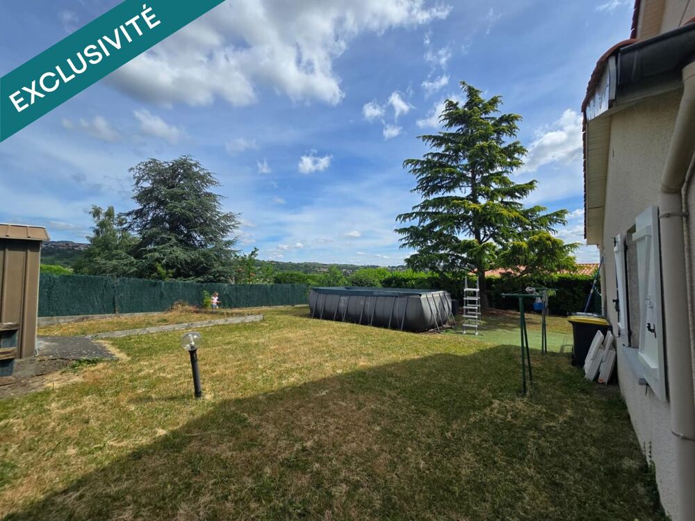Vente Maison Belle maison familiale de 125 m² avec piscine hors-sol et vue dégagée Rive-de-gier