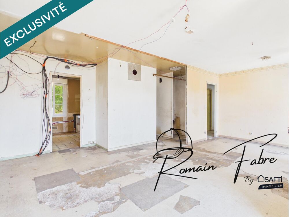Maison 4 chambre avec travaux de rénovation , belle parcelle de terrain